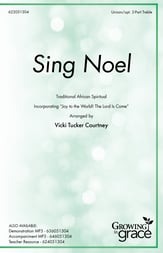 Sing Noel Unison choral sheet music cover